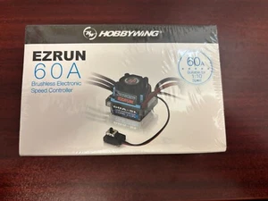 Hobbywing 81010190 - Controlador de velocidad sin escobillas EZRUN 60A - ¡Nuevo, envuelto en caja! - Imagen 1 de 2