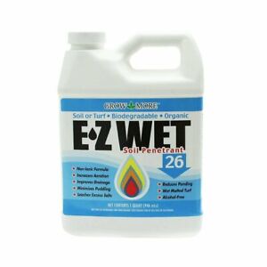 Grow More EZ Wet Soil Penetrant 26 - organic quart gallon