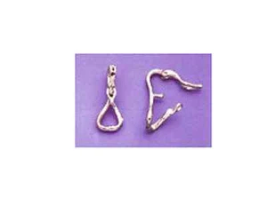 Sterling Silver Bead/Pearl Hanger Enhancer; Up to 4mm - Picture 1 of 1