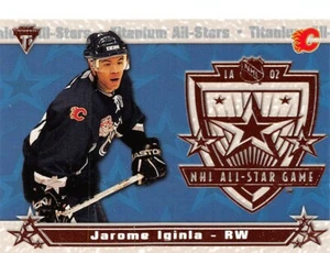 2001-02 Titanium All-Stars #2 Jarome Iginla  **  Calgary Flames  ** - Picture 1 of 2