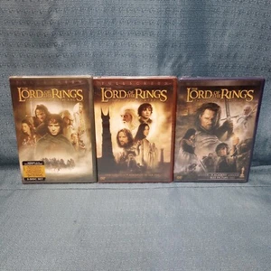 Lord of The Rings "Two Towers" & "Fellowship Of Ring" & "Return Of The King" New - Bild 1 von 7