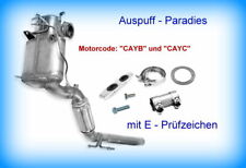 Ruß/ Dieselpartikelfilter für Audi A3 Sportback 1.6 TDi 8PA Motor CAYB CAYC +Kit