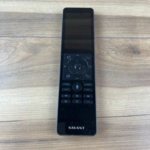 Savant Smart Remote Control Black Handheld Wireless Touch Screen Voice-Enabled - Picture 1 of 4