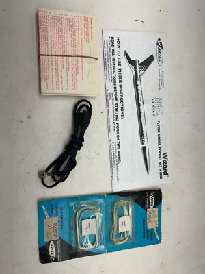 ESTES PARTS 2 SC-1, 20 NICHROME WIRE'S & CORD ALL ARE NEW NEVER USED - Image 1 of 4