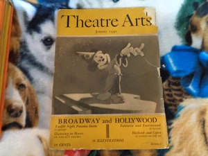 Theatre Arts January 1941 Broadway and Hollywood - Imagen 1 de 2