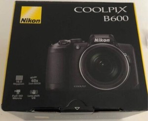 Nikon 2019 Model COOLPIX B600 BK Black Digital Camera F/S w/Tracking# Japan New