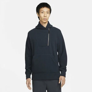NikeLab ESC Chal Cuello Lana Suéter DC1026-419 Azul Marino Cada Puntada Cuenta Lana - Imagen 1 de 7