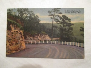 Arkansas Eureka Springs US Highway 62 AR Postkarte - Bild 1 von 2