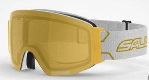 Maschera da sci SALICE 104DARWF OTG Bianco/Oro lente Antifog RW Oro - Picture 1 of 1