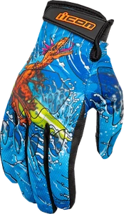 Icon Hooligan Dino Fury Gloves - Picture 1 of 2