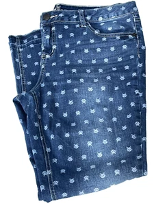 Denim Justice Kitty Cat Jegging Jeans Size 18 Plus - Picture 1 of 5