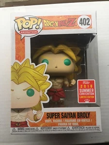 Funko Pop Animación 402 Super Saiyan Broly Verano Con Exclusivo ¡CAJAS COMO NUEVAS! - Imagen 1 de 6