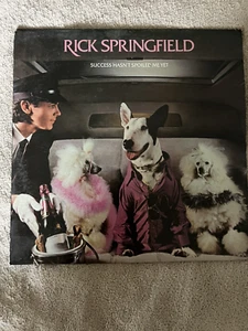 RICK SPRINGFIELD "SUCCESS HASN'T SPOILED ME YET " VINTAGE VINYL RECORD 1 OWNER - Picture 1 of 4