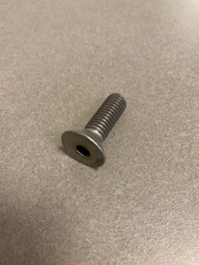Stainless Flat Head Hex Bolt 3/8-16 x 1-1/4 Swenson Spreader Nose Plate 3816114 - Picture 1 of 4