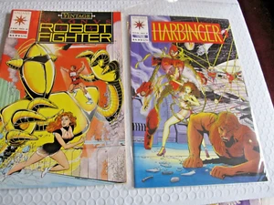 Vintage Magnus Robot Fighter #2 & Vallant harbinger no #3 - Picture 1 of 6