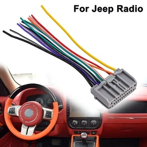 Efficient Installation Car Stereo Harness Adapter for Jeep For Wrangler - Picture 1 of 17