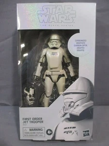 Star Wars Modellino Serie Nera FIRST ORDER JET TROOPER Completo + Scatola 2019 - Foto 1 di 6