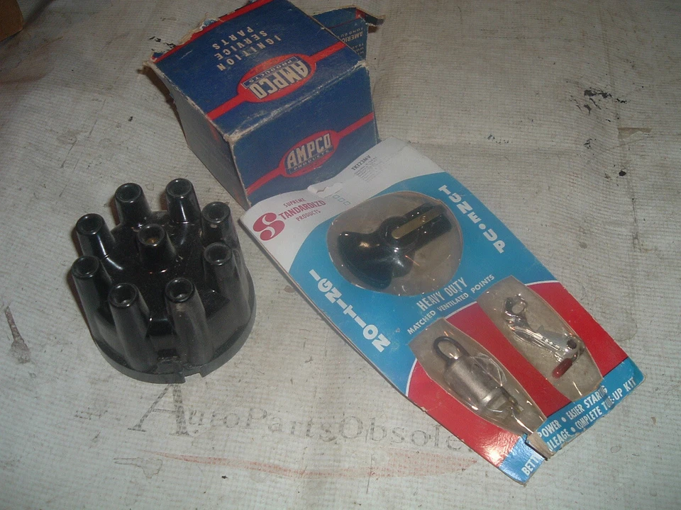 1959 60 61 plymouth dodge chrysler kit de ajuste de ignição pontos rotor dist cap - Imagem 1 de 1