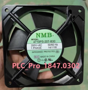 1PCS NMB 4710PS-20T-B30 AC200V 14/11w 120*120*25mm Aluminum frame AC Cooling fan - Picture 1 of 3