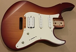 Yamaha Pacifica semi loaded guitar body satin burst Pac - Picture 1 of 5