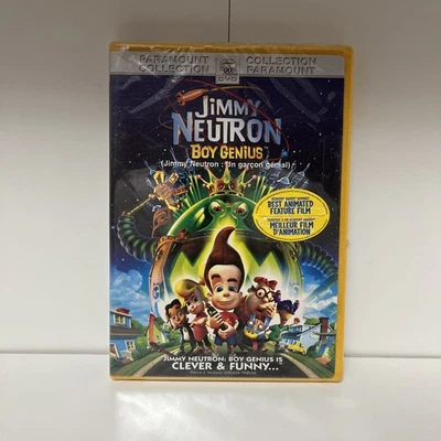 Jimmy Neutron Boy Genius DVD Brand New Sealed DVD Nickelodeon Animated Movie - Image 1 of 4