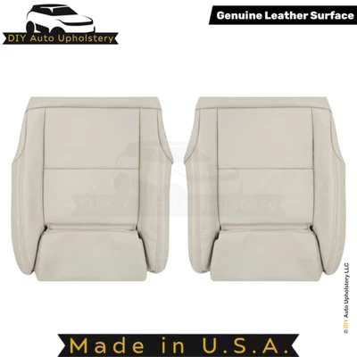 Cubiertas delanteras inferiores de cuero genuino beige para Mercedes-Benz CLA250 2016-2019 Foto 1 de 4