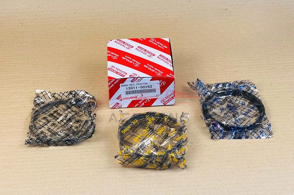TOYOTA OEM NUEVO 4runner tundra Lexus gx47 lx470 OEM JUEGO DE ANILLOS, PISTÓN 13011-50162 Foto 1 de 1