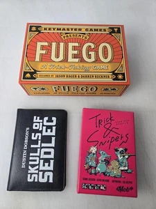 Trick & Snipers Fuego Skulls of Sedlec Card Game Bundle Set Trick takers - Picture 1 of 7