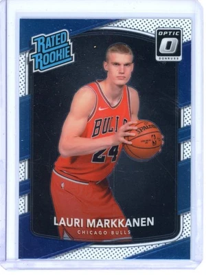 Panini Donruss Optic 2017-18 - Clasificado novato Lauri Markkanen #159 (RC) ¡INVIERTE!! Foto 1 de 2