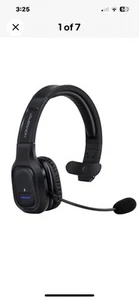 Homuspot JM100 Trucker Bluetooth Headset with AI Noise Canceling, Wireless - Zdjęcie 1 z 5
