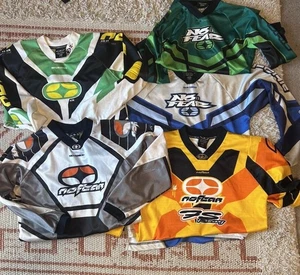Kids No Fear Jersey Bundle! Sizes Vary Good Condition - Picture 1 of 5