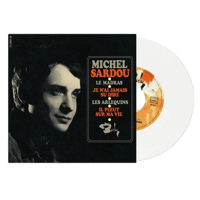 MICHEL SARDOU 45T couleur Blanc "Le Madras" - Photo 1/3