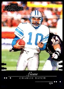 2002 Playoff Prestige #51 Detroit Lions Charlie Batch QB NFL Card - Picture 1 of 2