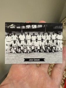 Leaf Sports Icons: The Search for Josh Gibson 2012 Josh Gibson #4 Salón de la fama - Imagen 1 de 2