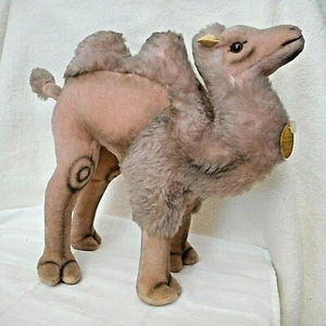 Steiff Kamel "Cosy" 4890/28 Dralon sehr weich hellbraun stehend 28 cm KFS TOP - Bild 1 von 10