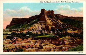 Postal de colección del Monumento Nacional Gering Nebraska Scotts Bluff c1915-1930 26103 - Imagen 1 de 2