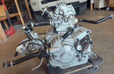06 Ducati ST3 RUNNING ENGINE MOTOR ASSEMBLY W TRANS STATOR STARTER 30553 miles - Image 1 of 4