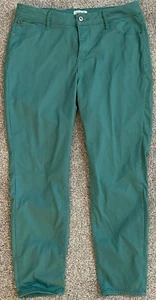 Curve Appeal minimalistische Jegging Damengröße 12/31 türkis Skinny kurze Jeans (B3) - Bild 1 von 14