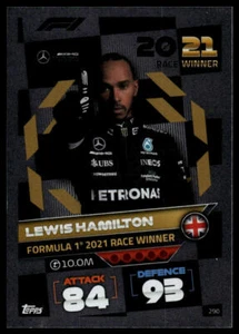 2022 Topps Turbo Attax F1 #290 Lewis Hamilton - Bild 1 von 2