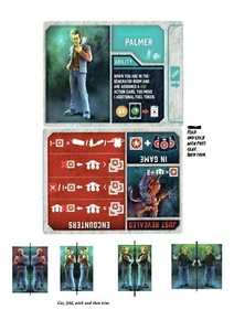 BONUS Ausdrucke Kinder, Palmer, Dr. Fuch, Kupfer aus The Thing: The Brettgame UK - Bild 1 von 4