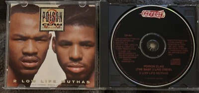 POISON CLAN 2 Low Life Muthas CD RAP HIP HOP 1990 EFFECT RECORDS CDE 3001 RARE Foto 1 de 2