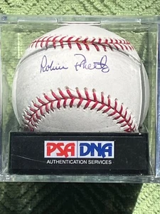 Robin Roberts Autographed SIngle S SS Beautiful Snow White Selig PSA Perfect 10 - Picture 1 of 2