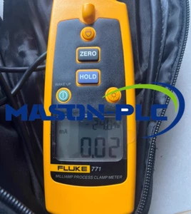 Used Tested In Good Fluke 771 Milliamp Process Clamp Meter DMM Test AC MA Tester - Picture 1 of 3
