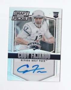2015 Panini Prizm Draft Picks Autographs Prizms #167 Cody Fajardo Auto Raiders - Bild 1 von 2