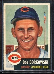 1953 Topps Baseball # 7 Bob Borkowski (EX) Excellent - Picture 1 of 2