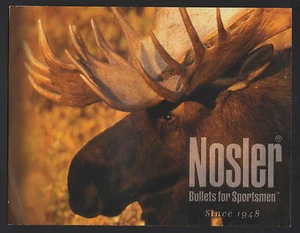 Folleto de balas y municiones Nosler - sin fecha - Imagen 1 de 1
