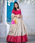 Stylish Pink Lehenga Choli For Special Occasion,Women Wedding Bridesmaid Outfit