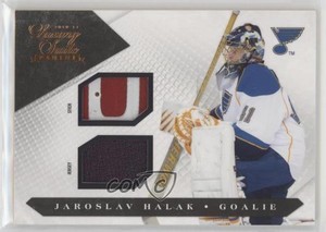 2010-11 Panini Luxury Suite Jersey Jersey/Stick /100 Jaroslav Halak #62