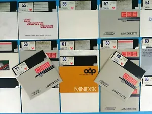 LOTTO 50 DISCHETTI / FLOPPY - VERBATIM /ODP / CBS / - USATI - RETROCOMPUTER - B - Zdjęcie 1 z 5