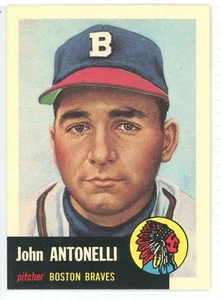 Set squadra Topps Archives Baseball Boston Milwaukee Braves 1953 - Foto 1 di 1